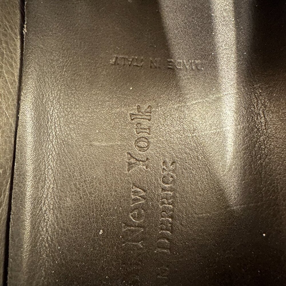$425 To Boot New York Alek Penny Loafer Cognac Tan Leather 11.5 Super Clean! - Picture 6 of 13